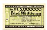 Bayern 5 Mio. Mark Zirndorf, -