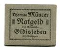 Thüringen 10x50 Pfg. Oldisleben, -