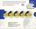 Deutschland 5 x 2 Euro ~ Schloss Schwerin - Mecklenburg Vorpommern ~ -
