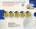 Deutschland 5 x 2 Euro ~ Kloster Maulbronn - Baden Württemberg ~ -