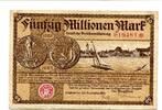 Schlesien 50 Mio. Mark Zoppot, -