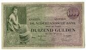 1000 Gulden 5.10.1926 Niederlande,  III