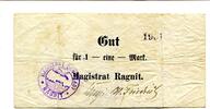 Ostpreußen 1 Mark Ragnit, -