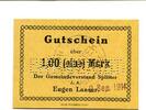 Ostpreußen 1 Mark Splitter, -