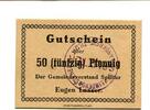 Ostpreußen 50 Pfg. Splitter, -