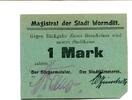 Ostpreußen 1 Mark Wormditt, -
