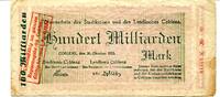 Rheinland 100 Md. Mark Coblenz, -