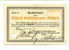 Rheinland 5 Mio. Mark Troisdorf b.Köln, -
