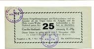 25 Reichspfennig 5.11.1926 Hessen Frankfurt a.M., I/I-