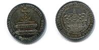 Silber Medaille 1751 Hamburg, Bürgermeisterpfennig, vz/st