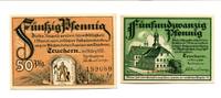 Sachsen-Anhalt 25 Pfg. 50 Pfg. Teuchern, -