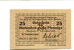 pol.Oberschlesien 25 Pfg. Chorzow, -