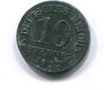 Deutschland, 10 Pfennig Stempeldrehung, -