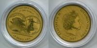 Solomon Islands 10 Dollars ~ Elisabeth II - Double Eagle - 1/100 Unze Gold ~ -