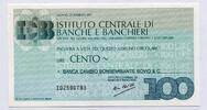 Italien 100 Lire ~ Istituto Centrale di Banche e Banchieri ~ -