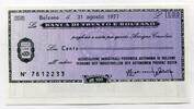 Italien 100 Lire ~ La Banca di Trento e Bolzano ~ -