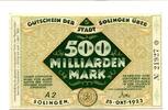 Rheinland 500 Md. Mark Solingen, -