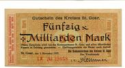Rheinland 50 Md. Mark St.Goar, -