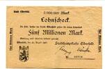 Rheinland 5 Mio. Mark Elberfeld, -