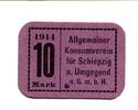 Sachsen-Anhalt 10 Mark Schiepzig, -