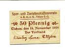 Oberschlesien 50 Pfg. Tichau, -