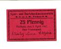 Oberschlesien 25 Pfg. Tichau, -