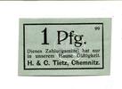 Sachsen 1 Pfg. Chemnitz, -