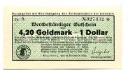 Bayern 4.20 Gmk. Augsburg, -