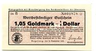 Bayern 1.05 Gmk. Augsburg, -