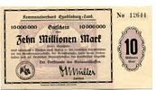 Sachsen-Anhalt 10 Mio. Mark Quedlinburg, -