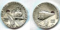 Schweiz, Silber Medaille 100 Jahre Gotthard Eisenbahntunnel, -