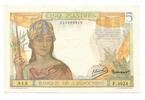 5 Piastres 1949 Französisch Indochina,  II