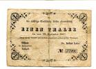 1 Thaler 1857 Herzogthum Anhalt Cöthen, gebraucht