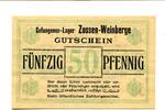Brandenburg 50 Pfg. Zossen-Weinberge, -