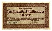 Rheinland 500 Mio. Mark Siegburg, -