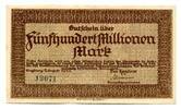 Rheinland 500 Mio. Mark Siegburg, -