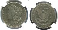 USA $1 SILVER DOLLAR 1893s NGC VG DETAILS