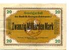 Baden 20 Md. Mark St.Georgen, -