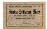 Baden 50 Md. Mark Donaueschingen, -