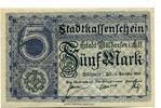 Niedersachsen 5 Mark Mühlhausen i.Els., -