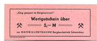 DDR 5 Mark o.D.1985 Schmirchau, Bergbaubetrieb, I