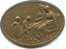 Österreich/Wien, Bronze Medaille Neujahrsplakette 1910, -