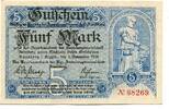 Sachsen 5 Mark 1.11.1918 Annaberg i.Erzg., unz 10,00 EUR  zzgl. 6,00 EUR Versand