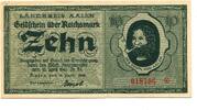 W&uuml;rttemberg 10 Reichsmark 15.4.1945 Aalen, unz 95,00 EUR  zzgl. 6,00 EUR Versand