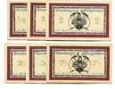 Th&uuml;ringen 1/1,1,2,21/2,5,71/2 Groschen o.D. Altenburg,Kalendermann, unz 90,00 EUR  zzgl. 6,00 EUR Versand
