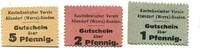 Hessen 1 Pfg. 2 Pfg. 5 Pfg. o.D. Allendorf-Sooden, Kaufm&auml;nnischer Verein... 20,00 EUR  zzgl. 6,00 EUR Versand