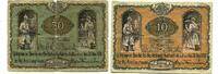 Sachsen 10 Pfg. 50 Pfg. 1917-31.12.1918 Auerbach, gebraucht 7,00 EUR  zzgl. 3,90 EUR Versand