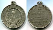 Kaiserreich, Zinn Medaille Lüchow / Gott segne das Wendland, -