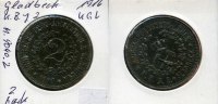 Deutschland/Gladbeck, 2 Mark, Kriegsgefangenen-Lager K.B.J.2, -
