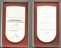 III.Reich/Berlin, Porzellan-Medaille, 700 Hundert Jahr Feier , -